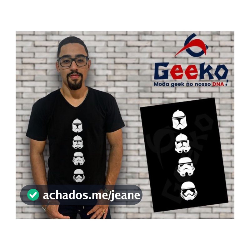 Camiseta Geek Star Wars - All Geek