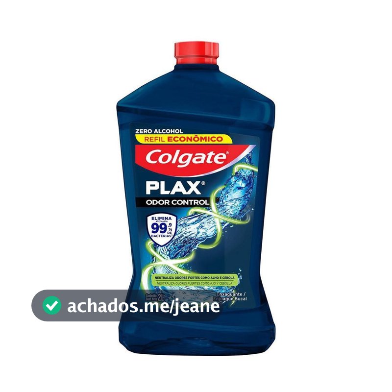 Enxaguante Bucal Colgate Plax Odor Control 2L