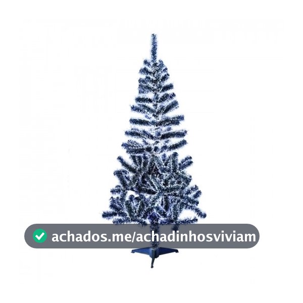 ÁRVORE DE NATAL PINHEIRO VERDE NEVADO CANADENSE 60CM - 90CM - 120CM ATÉ 120 GALHOS