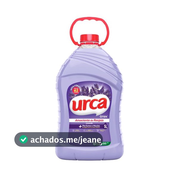 Amaciante Para Roupas Urca Lavanda - 5L