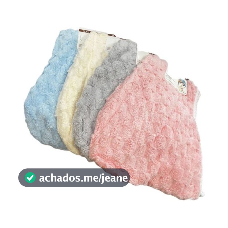 Toalha Para Cabelo Toalha Macia Para Cabelo Touca Banho