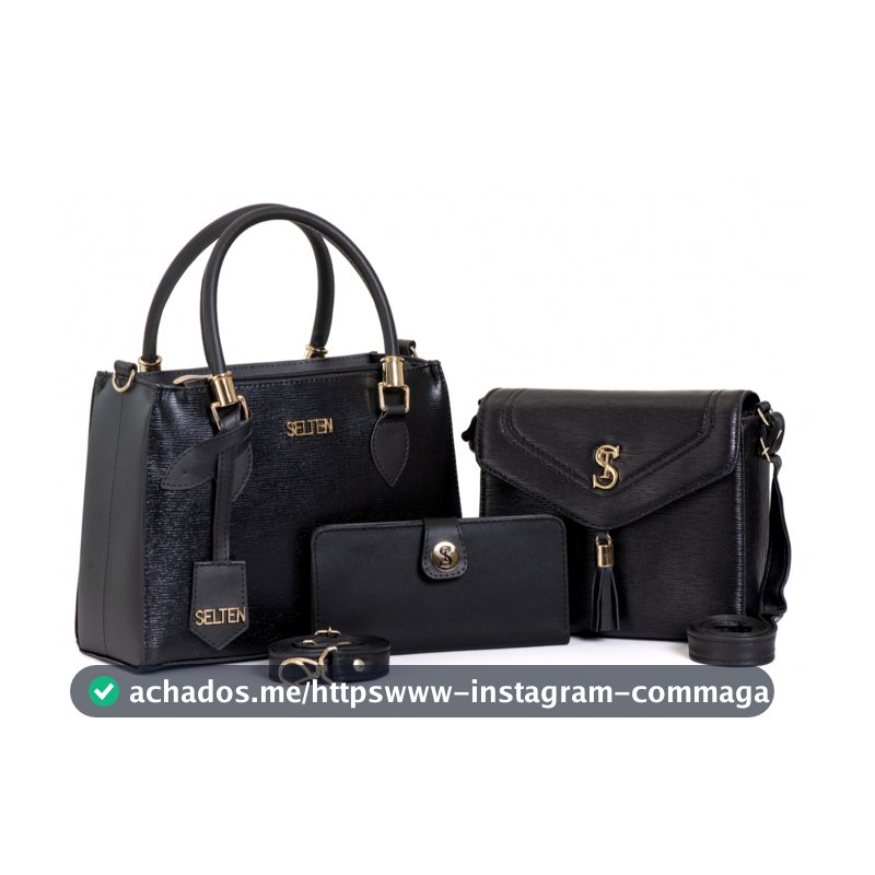 Kit Bolsa Lorena Transversal Alça Ajustável Tote Bolsa Tiracolo Modelo Tampa Lançamento com Carteira