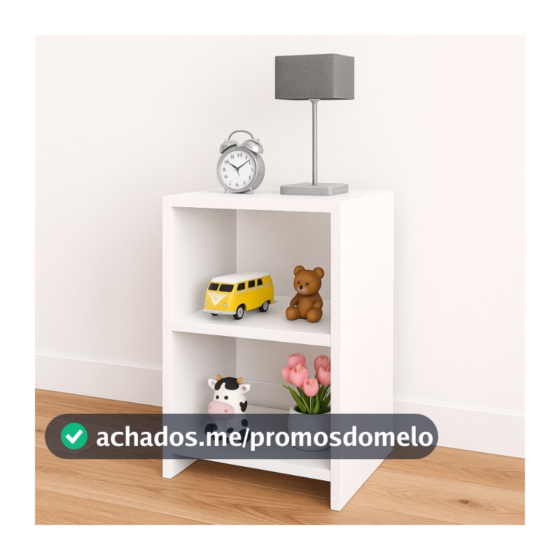 Mesa de Cabeceira Nicho Para Quarto Aparador Multiuso