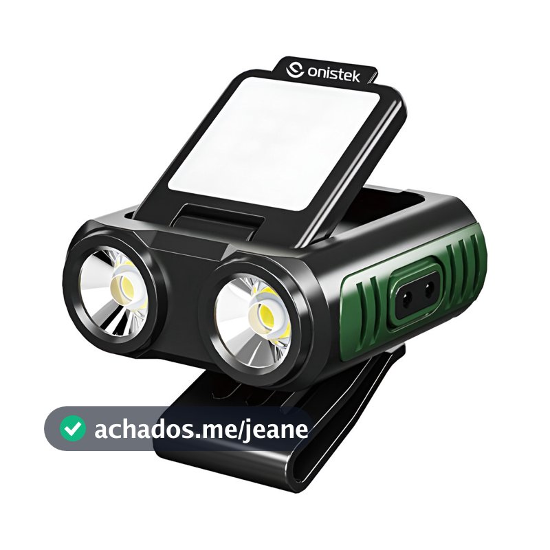 Lanterna Tática Multiuso 360lm Usb Sensor Trilha Camping