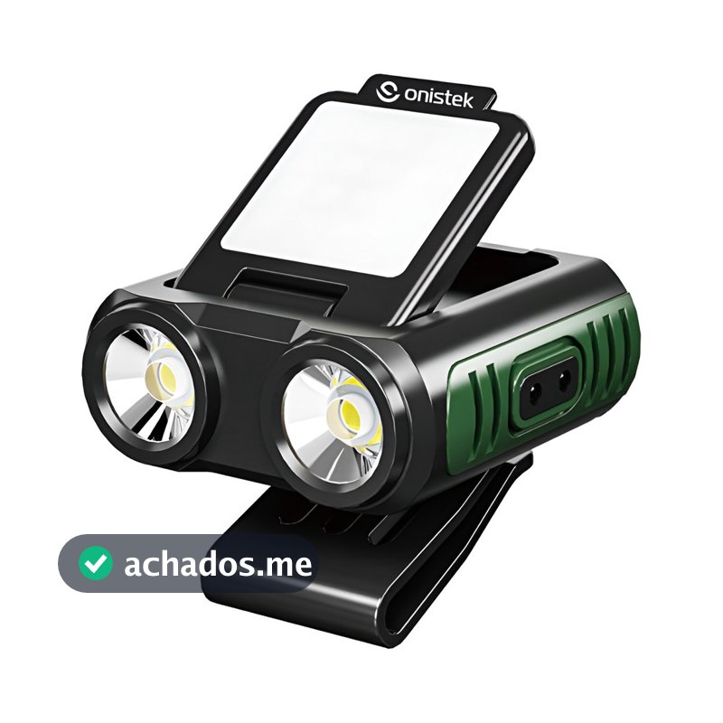 Lanterna Tática Multiuso 360lm Usb Sensor Trilha Camping