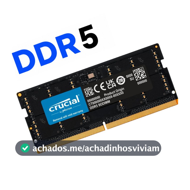 Memoria Ram DDR5 8GB 4800mhz 5600mhz NOTEBOOKS Adata/Sk Hynix/Samsung/Zilia SODIMM