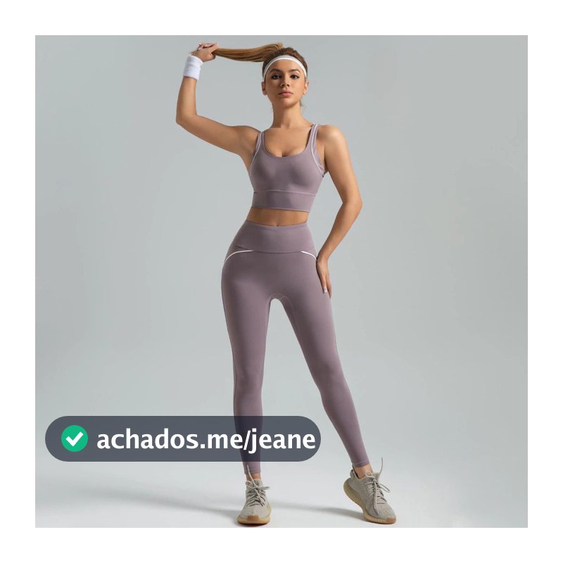 2026 Verão Feminino 2 Peças Roupa De Yoga Cruzado Tiras Volta Sutiã Esportivo Cintura Alta Levantamento De Bunda Contras