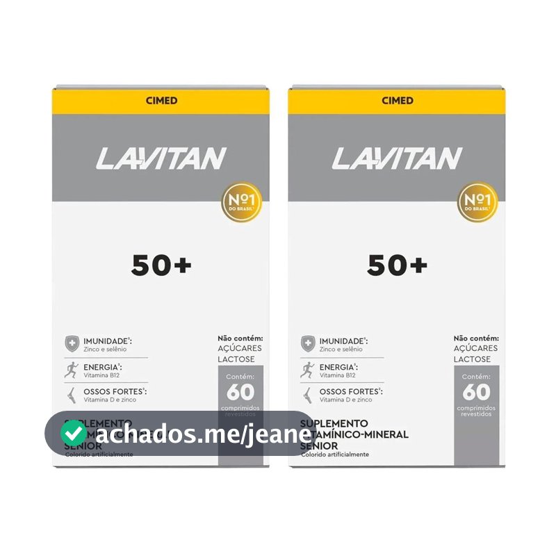 Kit 2 und Lavitan 50+ com 60 Cpr