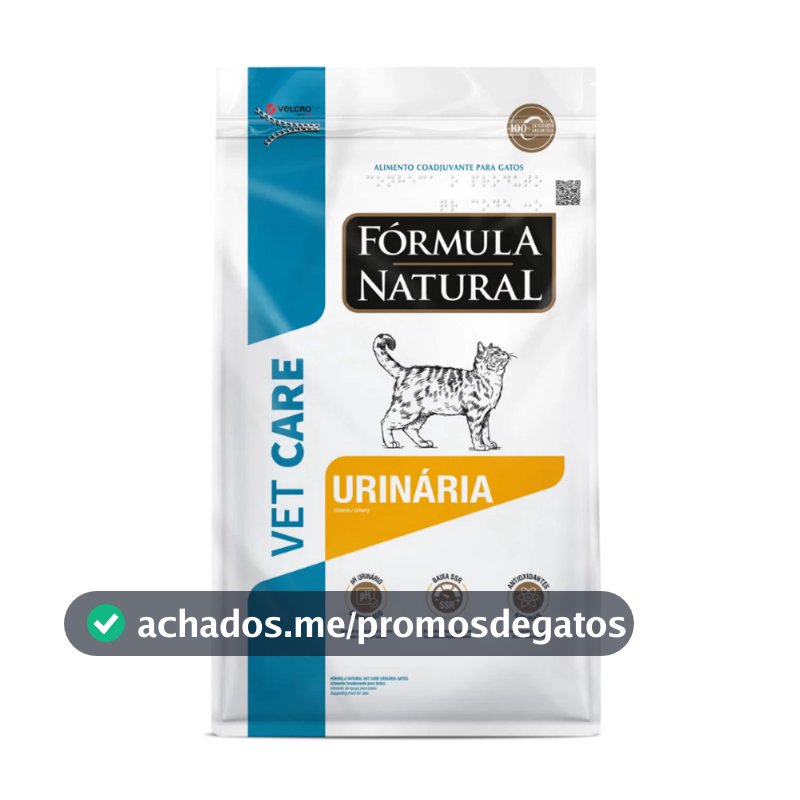 Formula Natural Trato Urinario Ração Para Gatos 7kg