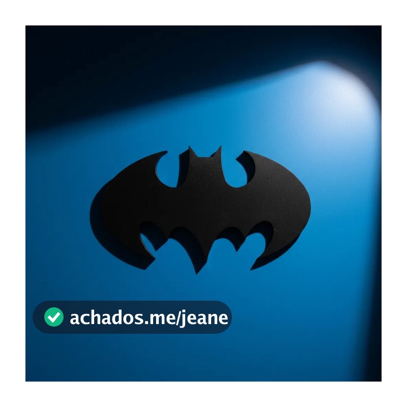 Quadro Decorativo de parede Batman | em MDF 3MM - acompanha dupla face