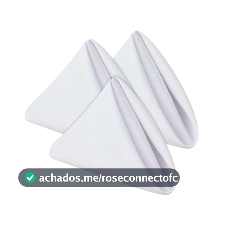 Kit 50 Guardanapo Em Tecido Oxford 40x40 Lavável Para Festa Buffet