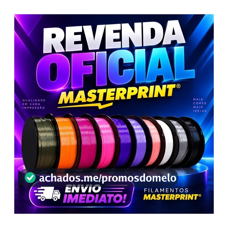 FILAMENTO PETG MASTERPRINT - Várias cores