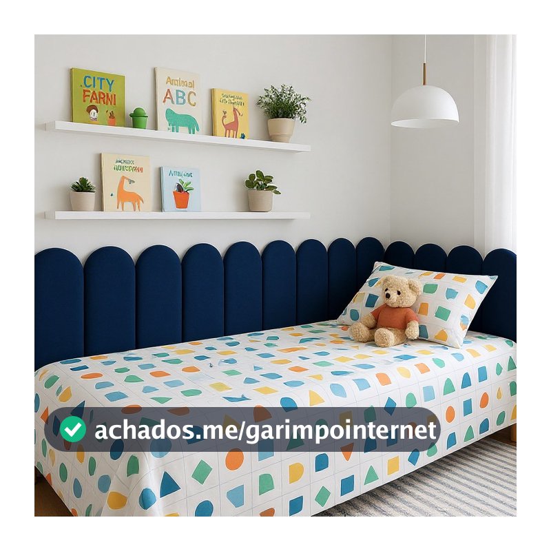 Kit Cabeceira de Cama Estofada Nuvem Modulada
