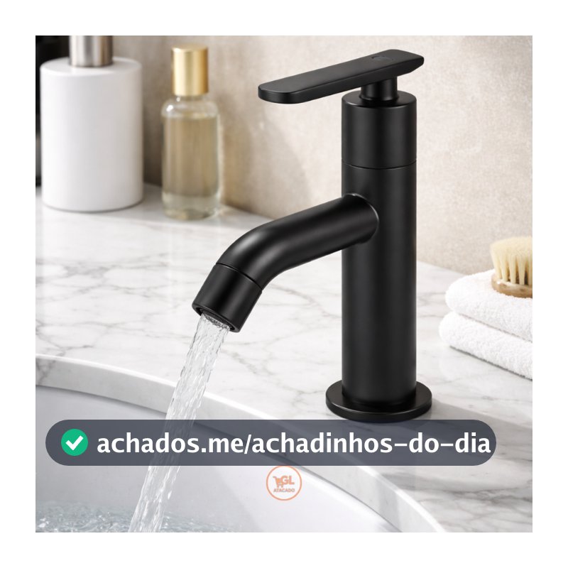 Torneira De Banheiro Torneira Lavatório Cuba Torneira Lavabo Torneira De pia Banheiro Luxo 1/4 De Volta Preto