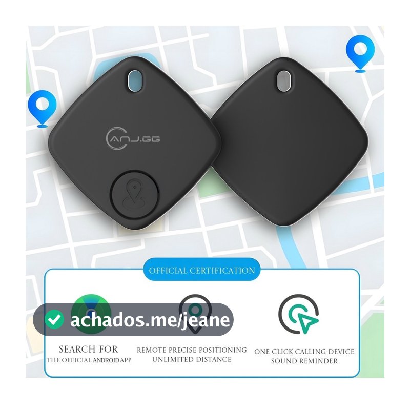 Rastreador Inteligente Bluetooth para Android Localizador de Objetos Anti Perda Chaves Carteira Bolsa Mala Etiqueta Inte