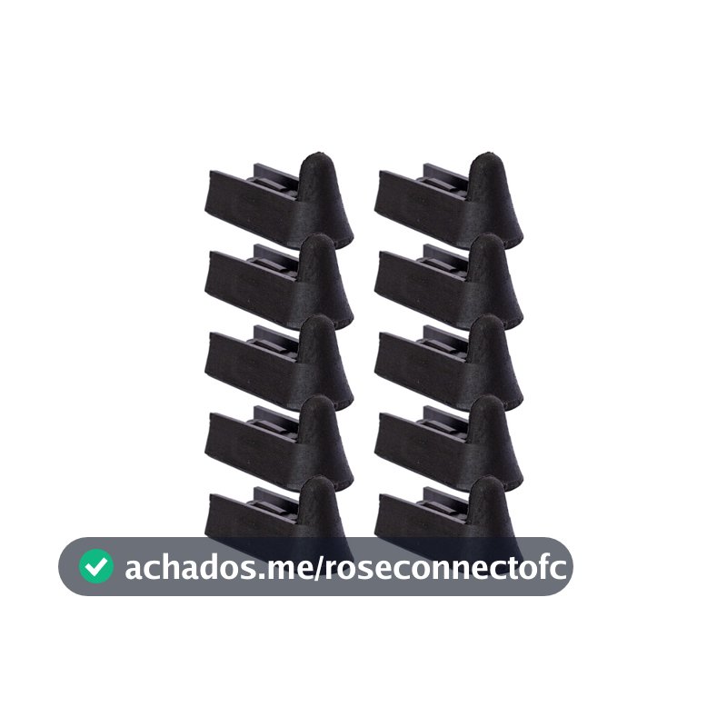 24 Uni Sapata Plástica Para Proteger Pé Móveis Compatível Marca Brigatto