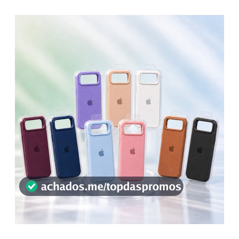 BGM—Capinha Case Silicone Aveludada Para capinha iphone 18 Pro Max /17 Pro Max Premium