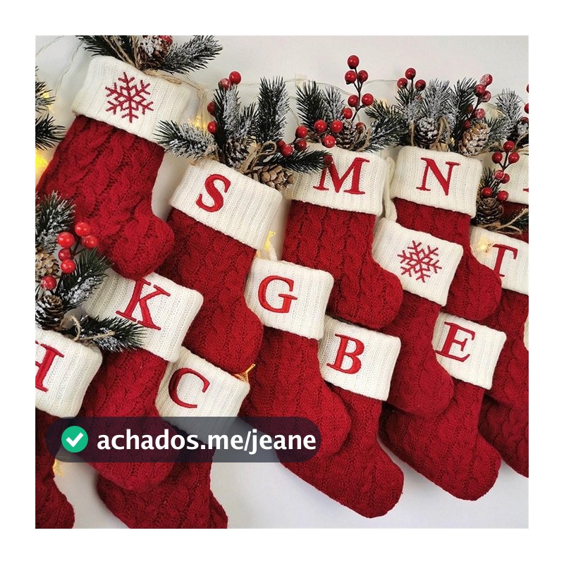 Enfeite de Natal Letras Vermelhas  De Natal Pingentes De árvore De Natal,COMBO