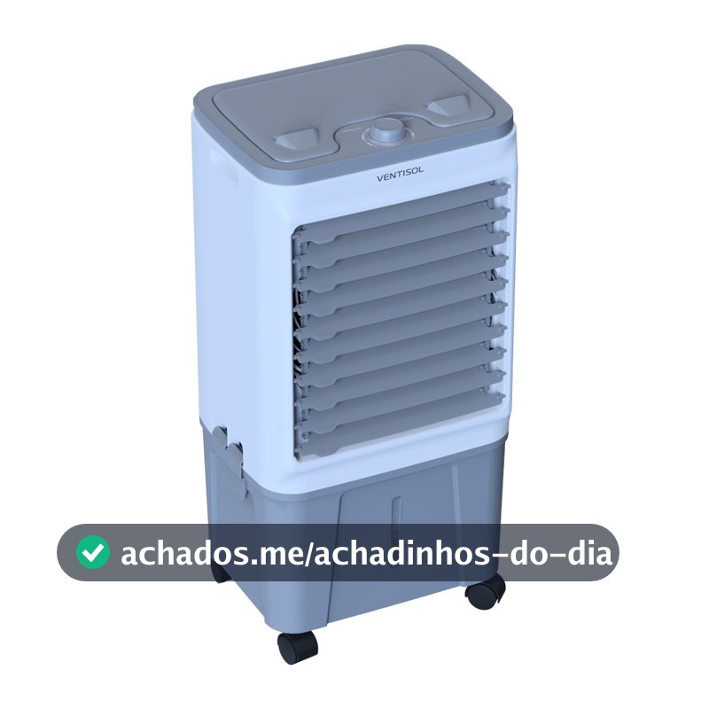 Climatizador de ar evaporativo 5 em 1 portátil 16L 20m² CLIN16 Ventisol
