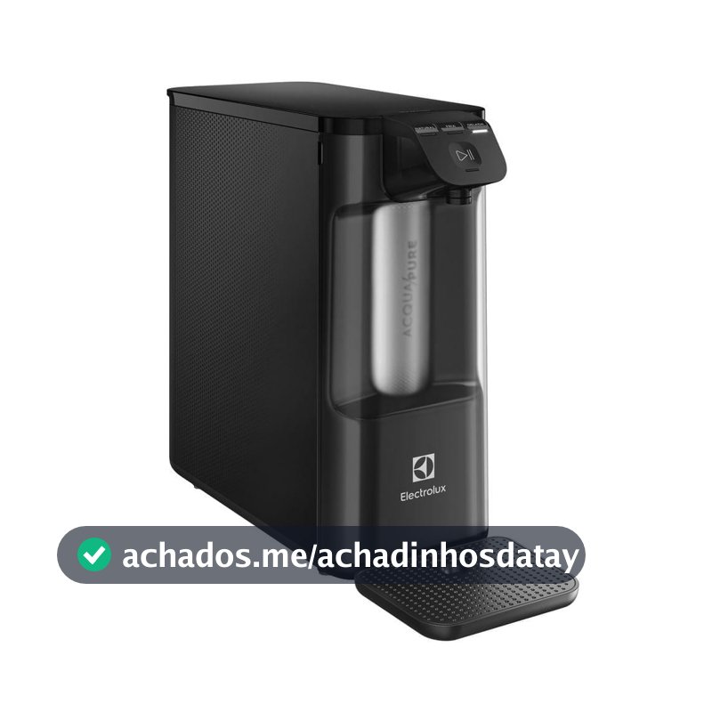 Purificador Electrolux Eletrônico Compacto Experience Pure 4x Digital Preto (PE12P)
