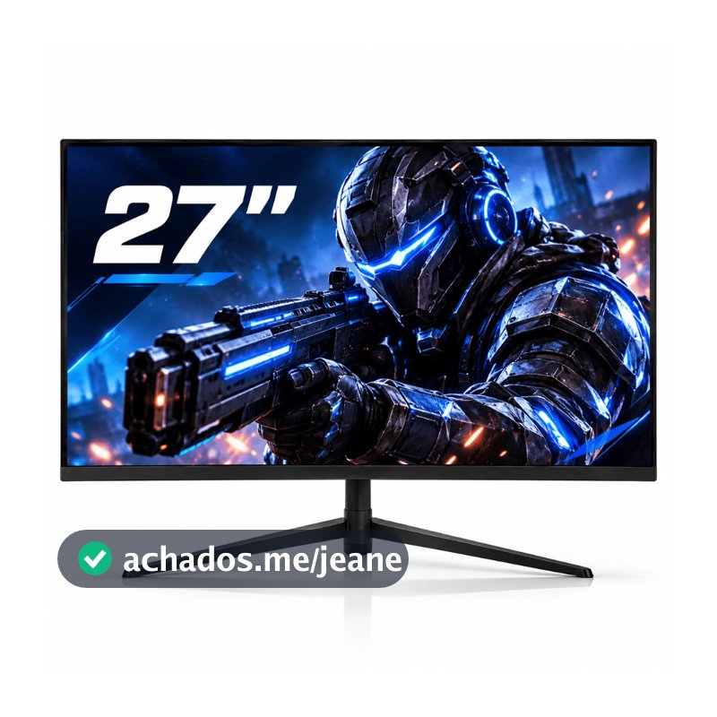 Monitor Gamer LED IPS 27" Full HD 75Hz 5ms HDMI 16 MILHÕES DE CORES VGA