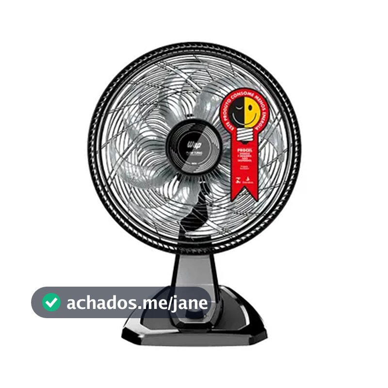 Ventilador Flow Turbo FW01405 de Mesa e Parede 180W Wap