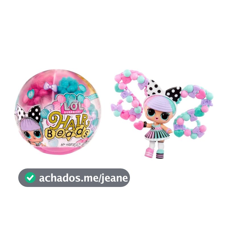 Boneca LOL Surprise Hair Beads Candide