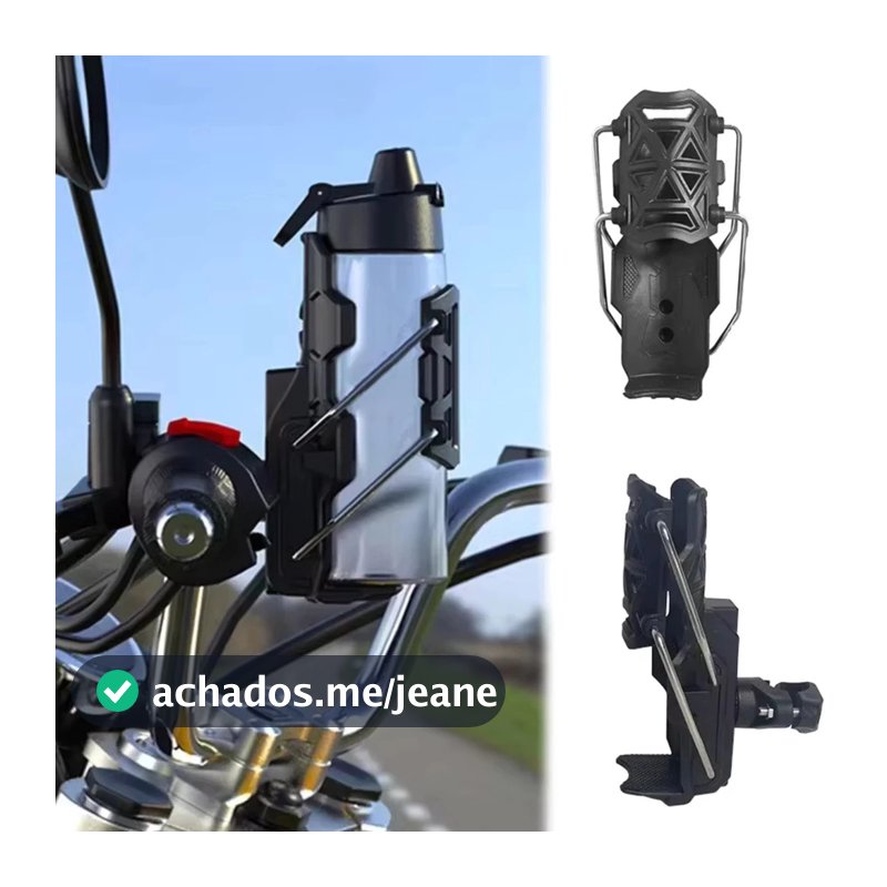 Ajustável 360 ° Gaiola Para Garrafa De Água – Suporte Universal Bicicletas Elétricas E Motocicletas