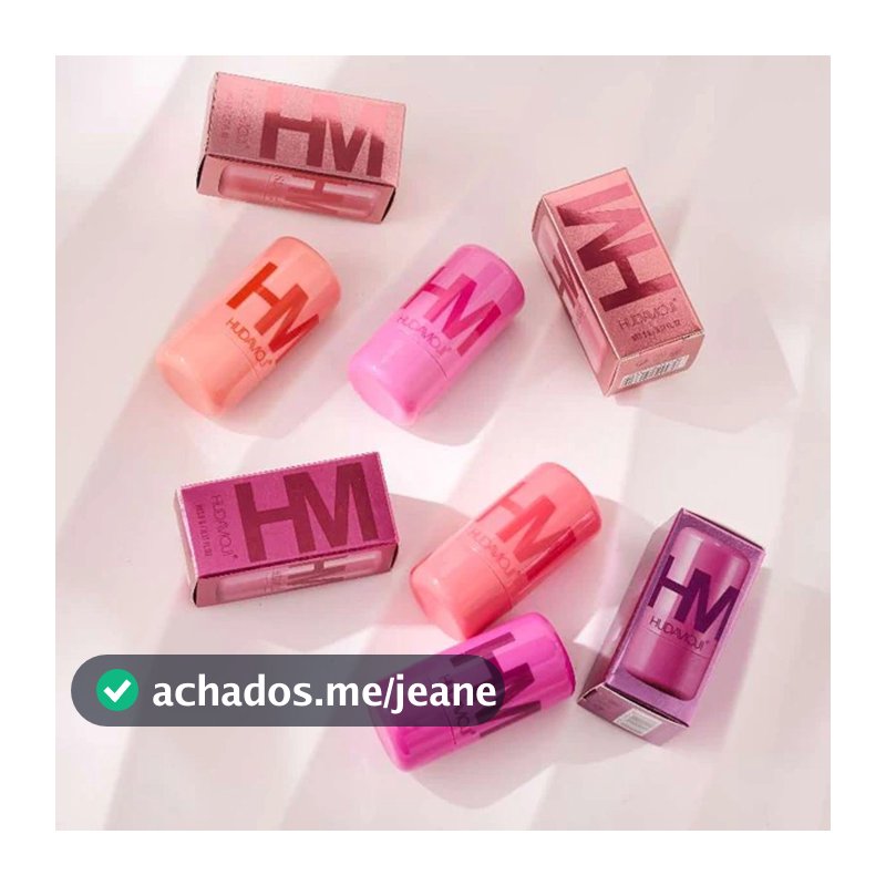 Blush Gelatina Jelly Tint Hudamoji Escolha sua Cor