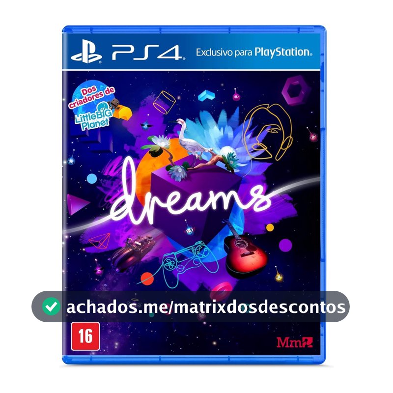 Dreams PS4 BR Midia Fisica