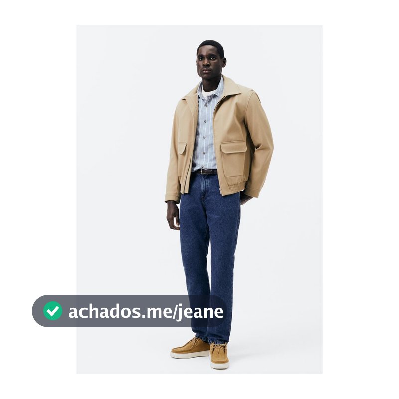 Calça Masculina Jeans Slim