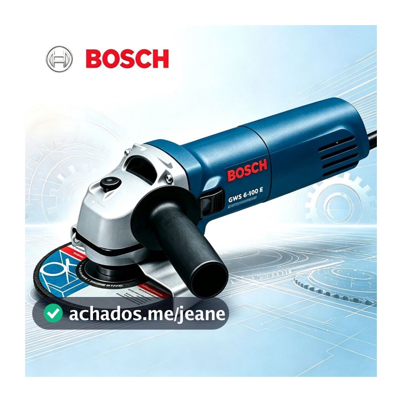 Esmerilhadeira e Lixadeira Angular BOSCH Profissional 1000W Lixadeira Elétrica Serra Elétrica Angular Disco Abrasivo