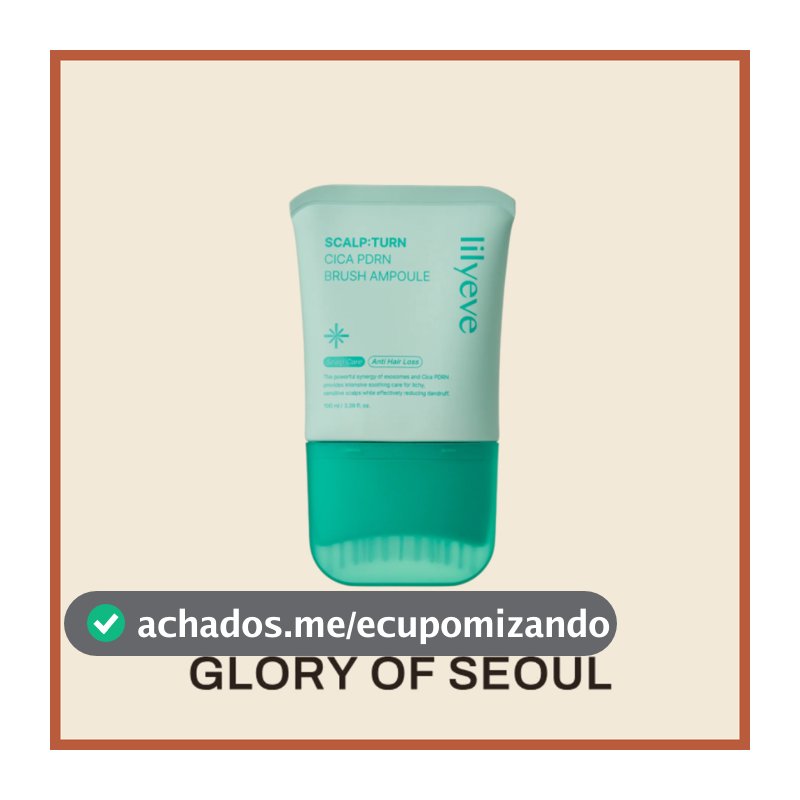 LILYEVE Scalp:Turn Cica PDRN Brush Ampoule 30ml, 100ml