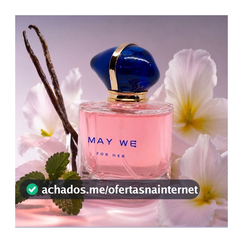 Perfume Miniatura Importado Feminino May We 30ml Fragrância Suave e Marcante  coleção only, brand, luxo