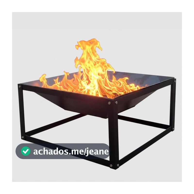 Lareira para Jardim a Lenha Externa - Fogueira Fire Pit