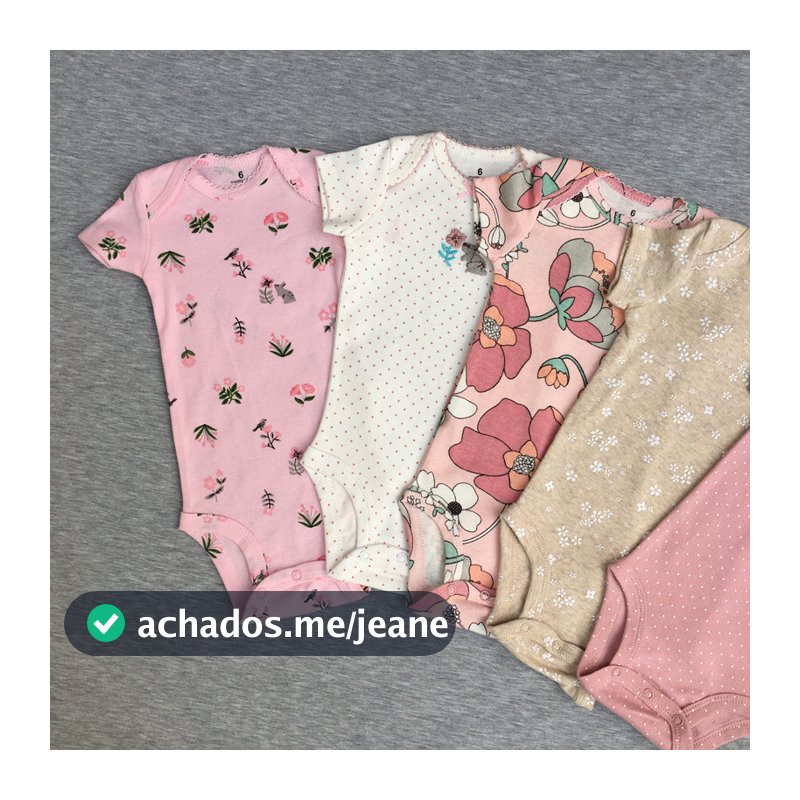 Body Carters Menina /Roupas Carters Menina/ Body bebê/ manga curta bebe Body Carter Girl / Bebê de manga curta