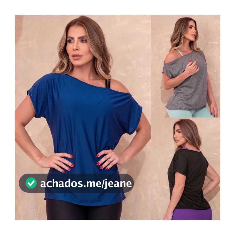 Blusa Fitness Academia Dryfit Manga Assimétrica Confortável Casual Dia a Dia Envio Imediato Promoção