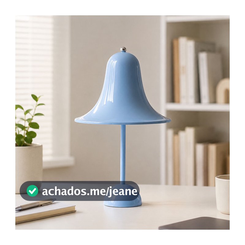 Candeeiro De Mesa LED Moderno Em Forma De Sino , Regulável Com Controle De Toque Recarregável Para Quarto E Escritório D