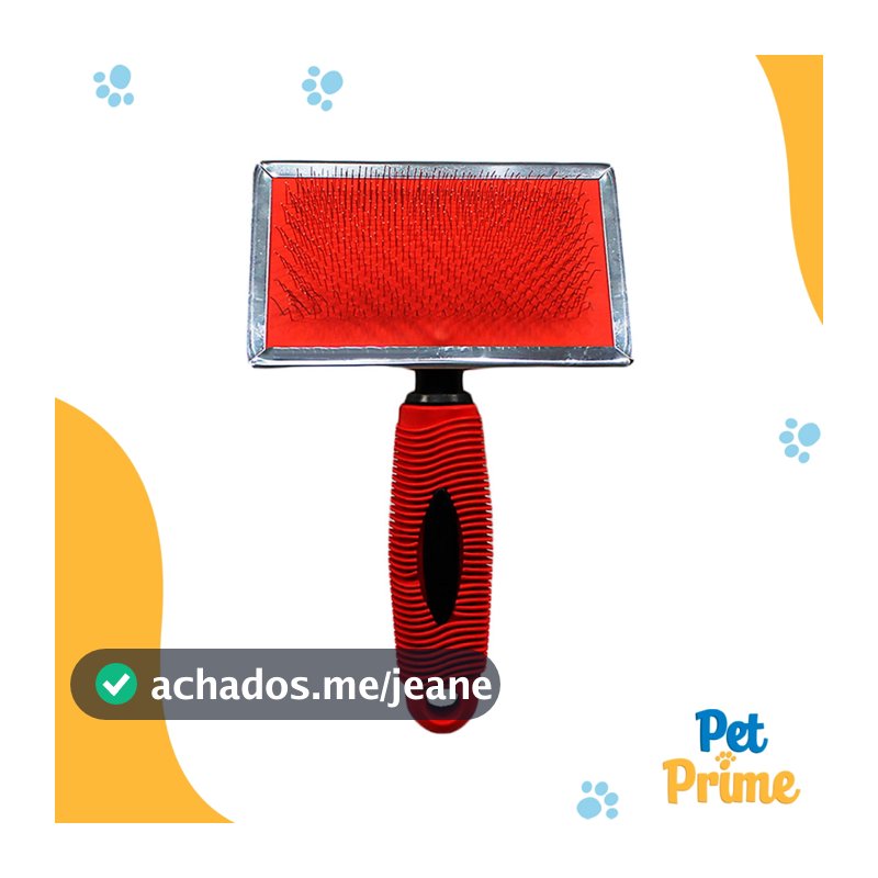 Rasqueadeira para Cães e Gatos Escova Removedora de Pelos M e G Savana Pet