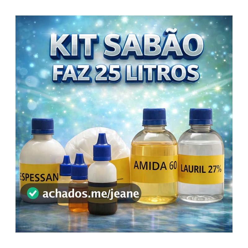 SABÃO LIQUIDO LAVA ROUPAS FAZ 25LITROS  ( UNI AZUL ) PREMIUM