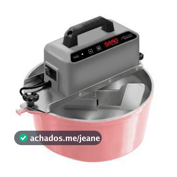 Panela Misturadora Automática para Doces e Massas SARO 10 Litros Rosa Claro Bivolt