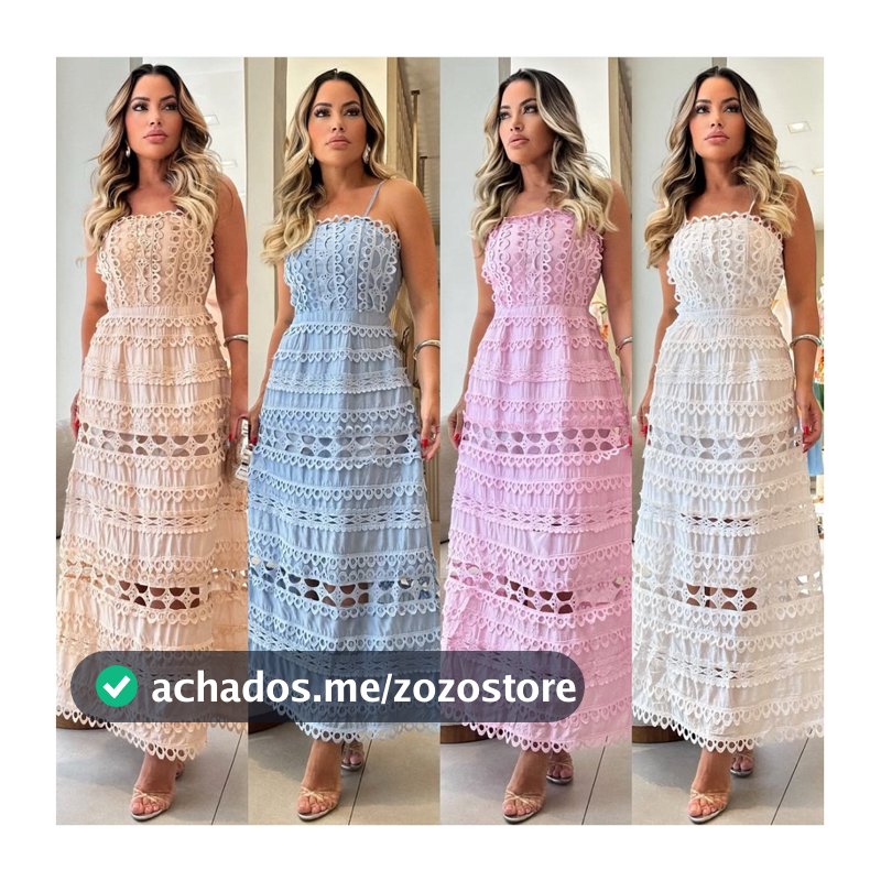 vestido alcinha renda oca requintado simplesmente impecável par qualquer eventos