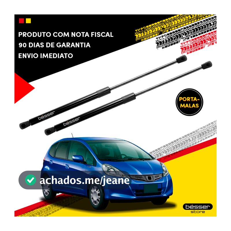 Par Amortecedor Porta Malas Honda Fit Amortecedor Para Tampa Traseira Honda Fit 2008 À 2014