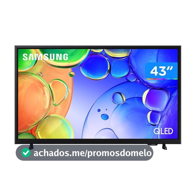 Smart TV Samsung Full HD QLED Q5F Tizen QN43Q5FAAGXZD 2025