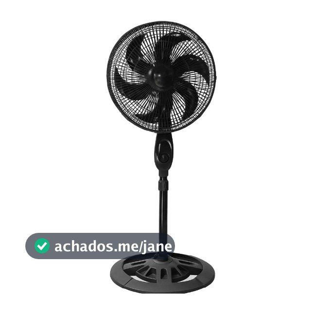 Ventilador De Coluna De Chão Turbo Vento Forte 3 Velocidades 110v/220v
