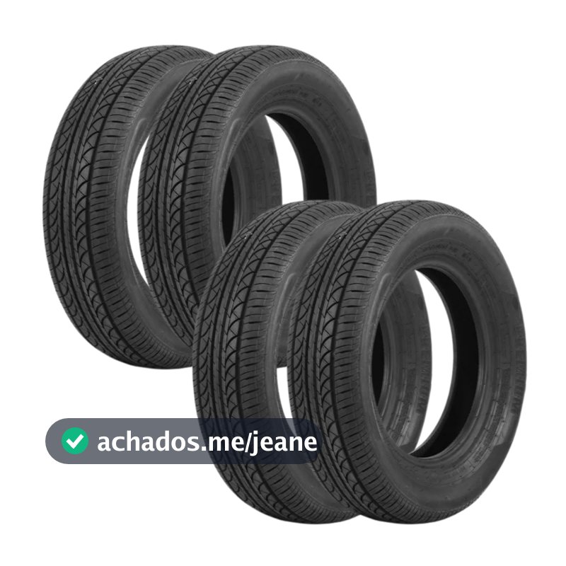 Jogo 4 Pneus 175/70 R14 XBRI Premium F7 84H Novos Aro 14