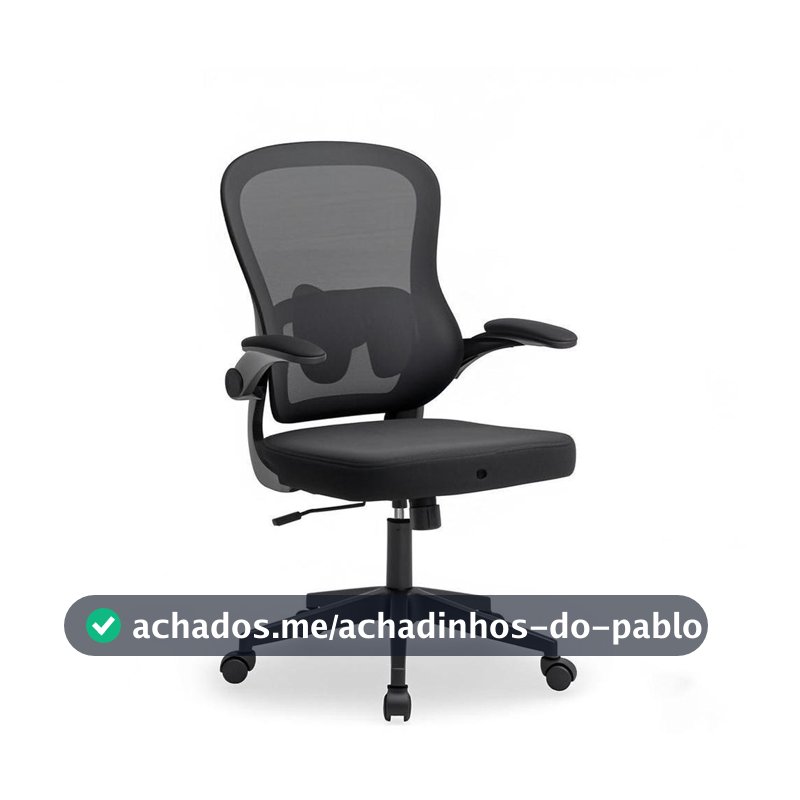 Cadeira de Escritório Executiva Base Preta com Rodinha Fortt Linea Preta - CSF20-PT