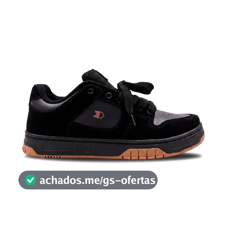 Tênis Sandrini Axys Onyx Masculino Street Skate