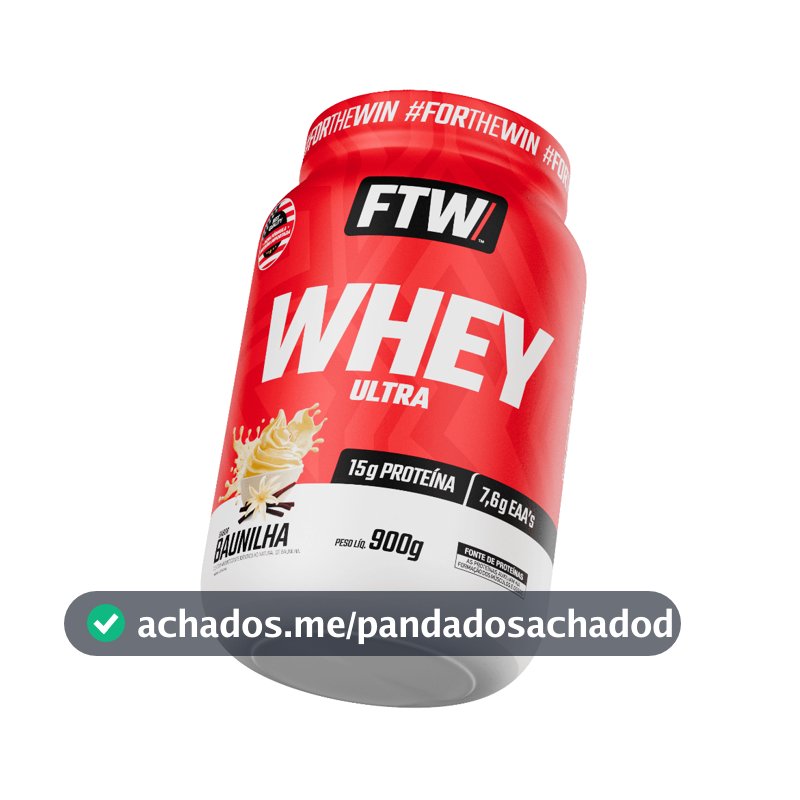 Whey Ultra Protein Concentrado Pote 900g - FTW
