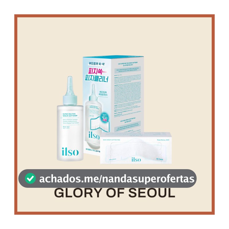 Conjunto Especial De Amaciante De Sebo Super Derretido ILSO 150mL (Presente : Almofada De Algodão 40P)